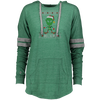 Image of Believe Alien Elf Ugly Christmas Sweater Style Ladies Hooded