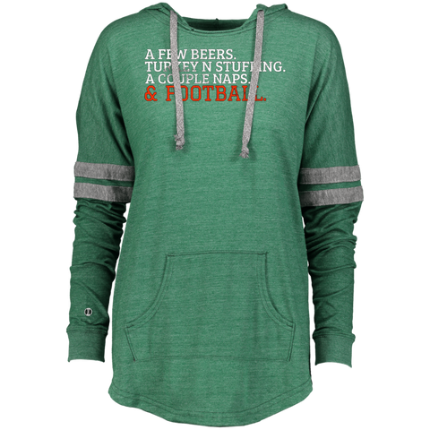 Beer Turkey Nap Football  Dinner Party Men Women Ladies Hooded
