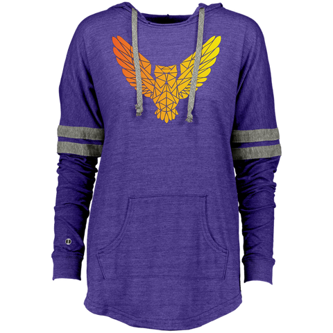 BIRD  Geometric bird  for men and women Ladies Hooded