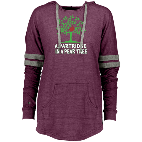 A Partridge in Pear Tree  Song 12 Days Christmas Ladies Hooded