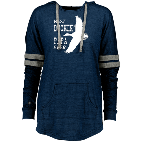 Best Duckin_ Papa Ever  Hunters Love Duck Father Ladies Hooded