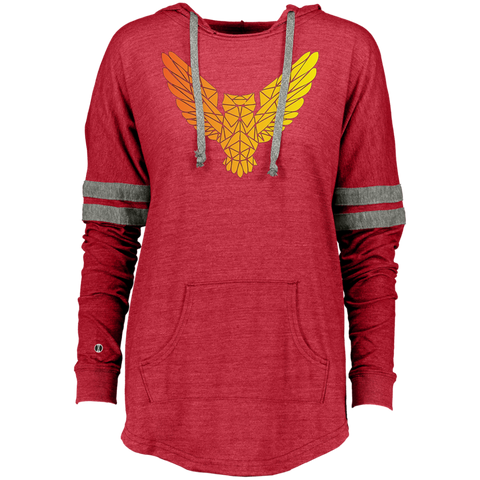 BIRD  Geometric bird  for men and women Ladies Hooded