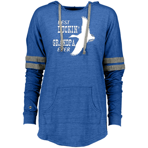 Best Duckin_ Grandpa Ever  Hunters Love Duck Father Ladies Hooded