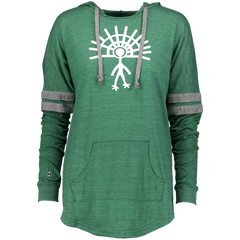 Ancient Astronaut  Alien Petroglyph Cave Rock Art Ladies Hooded