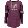 Image of Be a Maverick - Be a Savage - Bird in Flight Ladies Hooded
