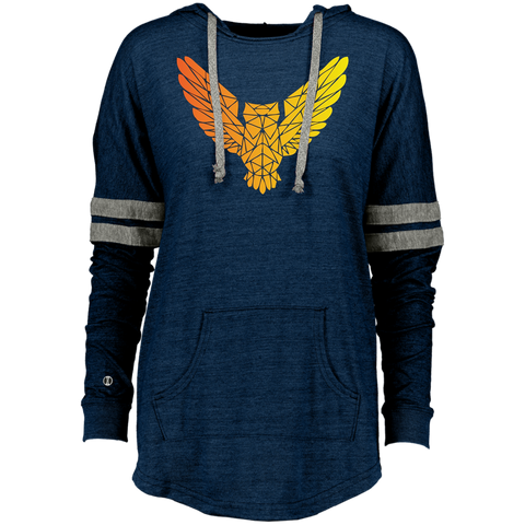 BIRD  Geometric bird  for men and women Ladies Hooded
