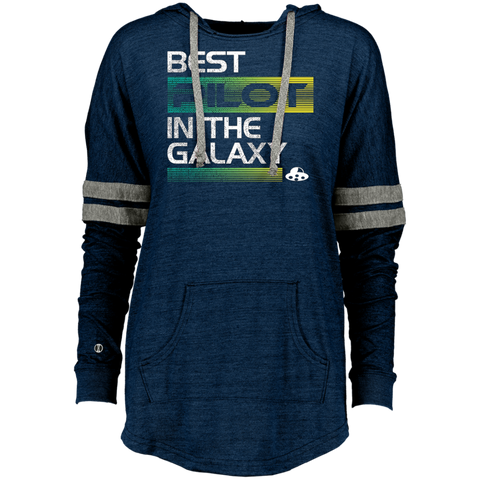 Best Pilot In The Galaxy   Pilo Ladies Hooded