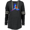 Image of Be A Maverick  Colorful Bird Design Ladies Hooded
