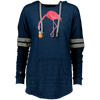 Image of Beer Lover_s Flamingo Party Ladies Hooded