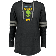 65 Years Old Geek Alien Happy Birthday Gift Since 1952 Ladies Hooded