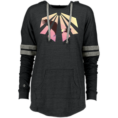 Bald Eagle Geometric , Bald Eagle Flying Ladies Hooded