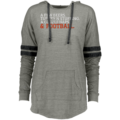 Beer Turkey Nap Football  Dinner Party Men Women Ladies Hooded