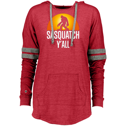 Believe In The Yeti Sasquatch Ladies Hooded