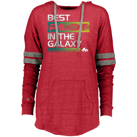 Best Pilot In The Galaxy   Pilo Ladies Hooded