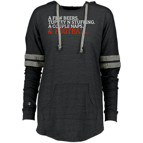 Beer Turkey Nap Football  Dinner Party Men Women Ladies Hooded
