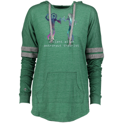 Ancient Alien Astronaut Theorist Fun Space Ladies Hooded