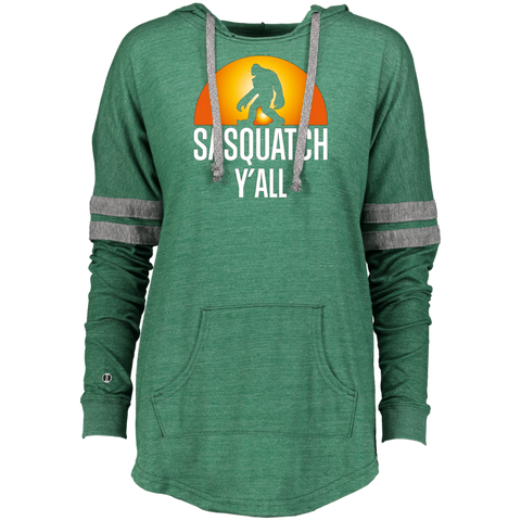 Believe In The Yeti Sasquatch Ladies Hooded