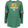 Image of Believe In The Yeti Sasquatch Ladies Hooded