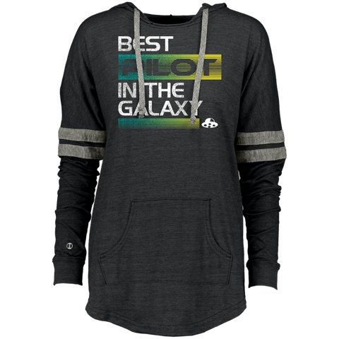 Best Pilot In The Galaxy   Pilo Ladies Hooded