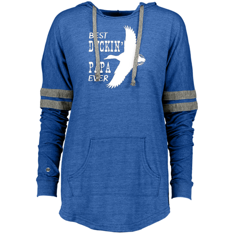 Best Duckin_ Papa Ever  Hunters Love Duck Father Ladies Hooded