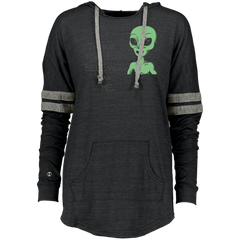 Alien Thank you for believing in me graphic Ladies Hooded