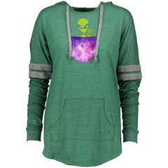 Alien In My Pocket Ladies Hooded