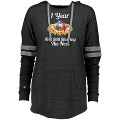 1st Anniversary Gift  Still Sharing The Nest Marriage Ladies Hooded