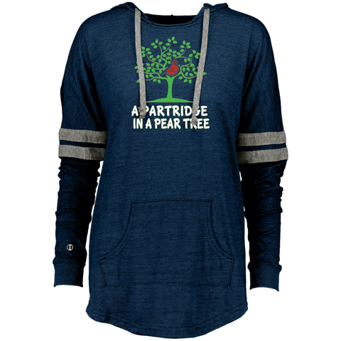 A Partridge in Pear Tree  Song 12 Days Christmas Ladies Hooded