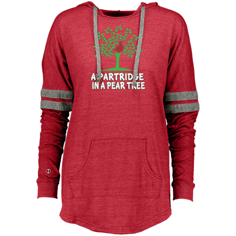 A Partridge in Pear Tree  Song 12 Days Christmas Ladies Hooded