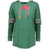 Image of Beer Lover_s Flamingo Party Ladies Hooded