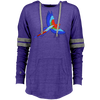 Image of Be A Maverick  Colorful Bird Design Ladies Hooded