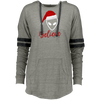 Image of Believe Alien Santa Claus Hat Ugly Christmas Ladies Hooded