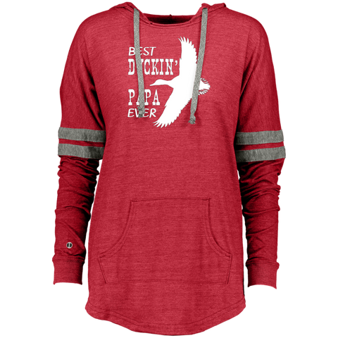 Best Duckin_ Papa Ever  Hunters Love Duck Father Ladies Hooded