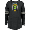 Image of 21 Years Old Geek Alien Happy Birthday Gift Since 1996 Ladies Hooded