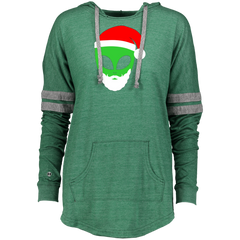 Alien Santa Christmas Roswell Area 51 UFO Ladies Hooded