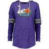 Image of Beautiful Floating Swan   Baby chicks Swan Lovers Ladies Hooded