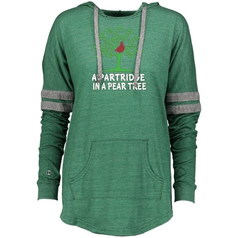 A Partridge in Pear Tree  Song 12 Days Christmas Ladies Hooded