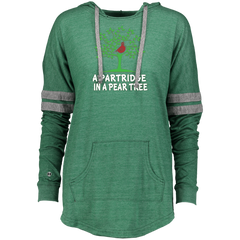 A Partridge in Pear Tree  Song 12 Days Christmas Ladies Hooded