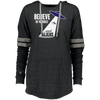Image of Believe In Yourself And Aliens Abduction Funny Ladies Hooded
