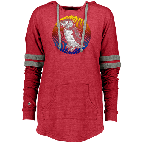Love Puffins  Cute Puffin Love Iceland Gifts Ladies Hooded