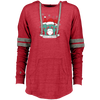 Image of Believe in Christmas Aliens UFO Extraterrestrial Ladies Hooded