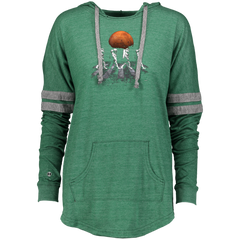 Astronauts in Walking in Space Occupy Mars Ladies Hooded